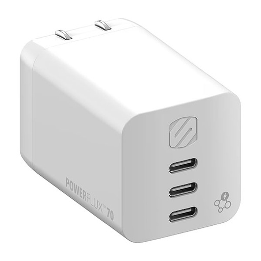 [RX1-13-26356] Scosche Powerflux 70W Triple USB-C Charger