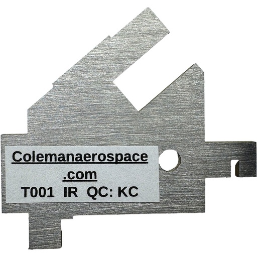 [RX1-05-32572] Coleman Aero Cessna Seat Rail Wear Inspection Tool