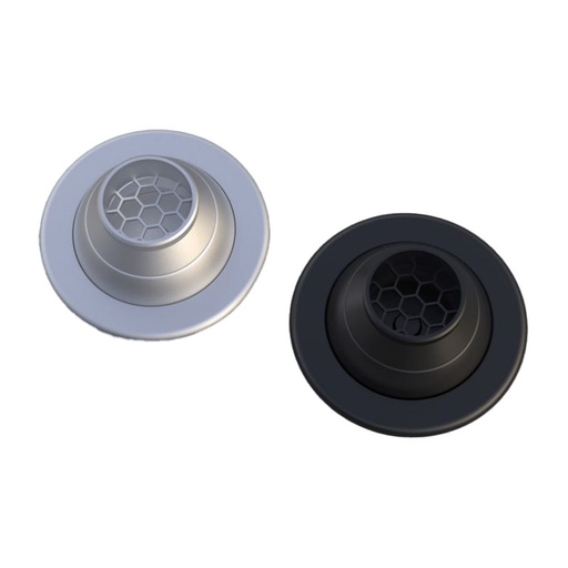[RX1-05-32575] Aveo Air Mesh Ball Vent Silver AVE-AAMS-200