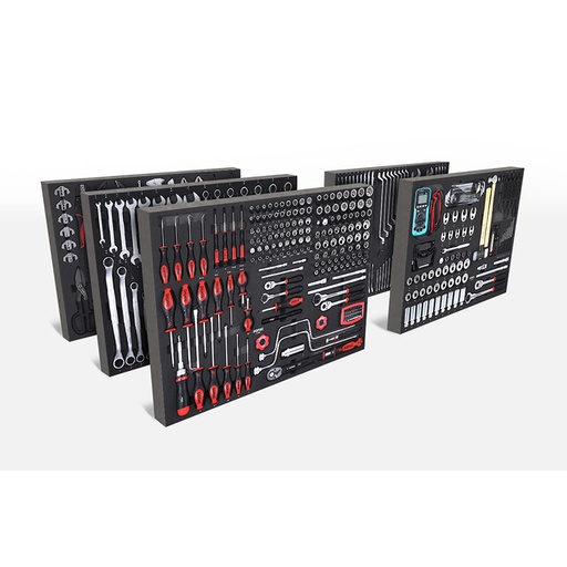 [RX1-12-06852] Sonic Tools - Advanced Aviation Toolset With Serialization 454Pcs.