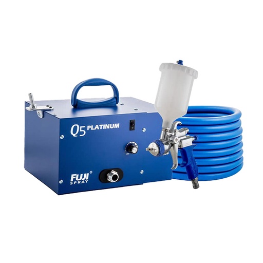 [RX1-12-06919] Fuji Q5 Platinum - T-75G HVLP Quiet Paint Sprayer System 2895-T75G