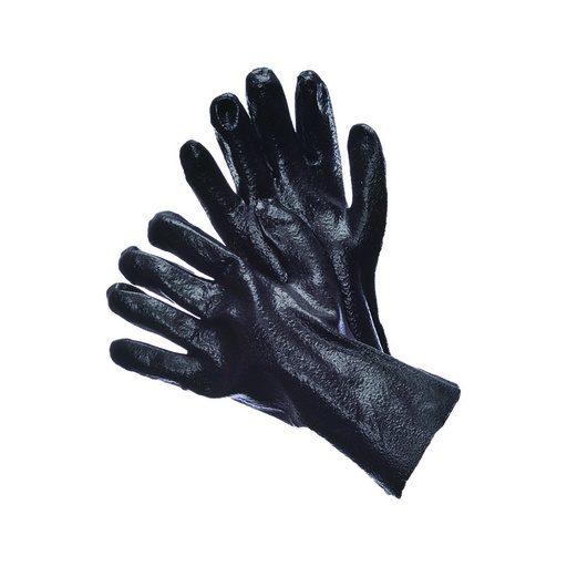 [RX1-01-01773] Worx Black Pvc Semi Rough 14 Interlocked Lined