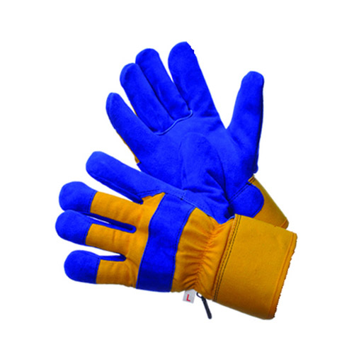 [RX1-01-01830] Worx Thermo Lined Split Cowhide Glove / Safety Cuff Medium