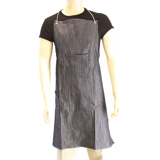 [RX1-01-01853] Worx Blue Denim Shop Apron 28X36