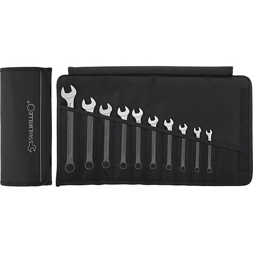 [RX1-12-06971] STAHLWILLE 13A/8 Combination Spanner Set - SAE - 7/16 Inch To 7/8 Inch - 8 Piece