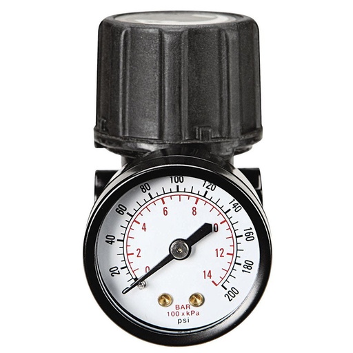 [RX1-15-10922] Air Pressure Regulator 1/4 NPT With Gauge