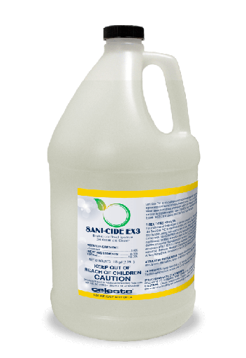 [RX1-99-02339] Celeste Sani-Cide EX3 Disinfectant And Cleaner 1 Gallon Jug - Reduced Shelf Life