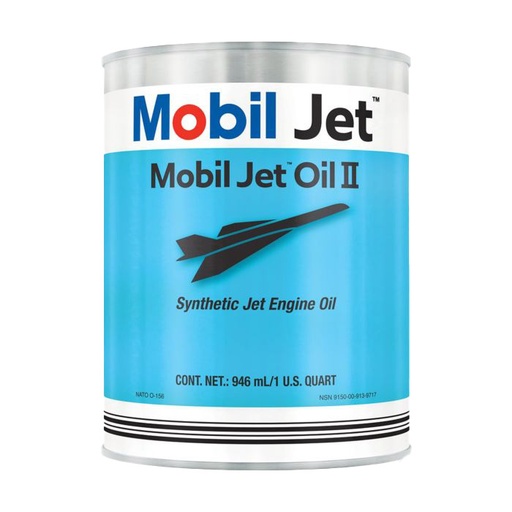 [RX1-99-02353] Exxon Mobil Jet II - Quart - Dented