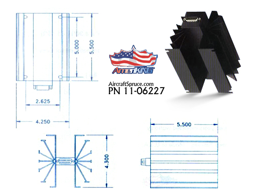 [RX1-99-02345] Ak-551-Ld-Q 4 Pot 24Amp 0-14V - Not FAA Approved - Out Of Warranty
