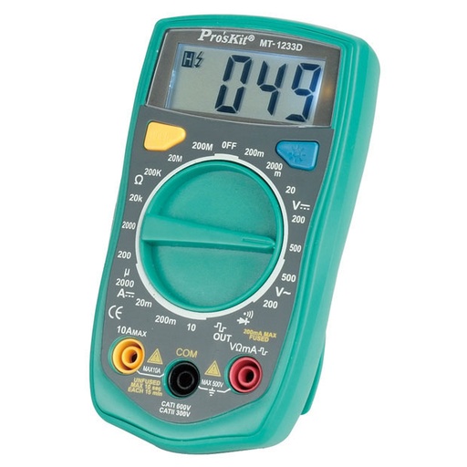 [RX1-12-06984] ATS Multimeter Digital 3-1/2