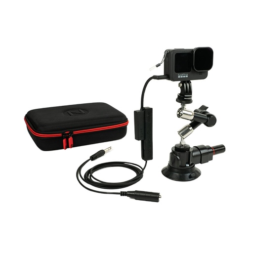 [RX1-11-21062] Nflightcam Cockpit Kit For GoPro Fixed-Wing Extra Long Audio Cable Hero13 Black