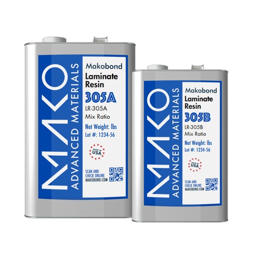 [RX1-99-02380] Makobond Lr-305A Quart Kit - Expired