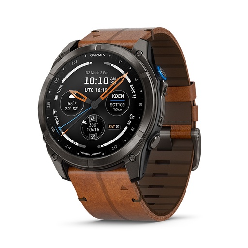 [RX1-11-21095] Garmin D2 Smart Watch Mach 2 Pro 2 51mm Aviator GPS 010-03199-50