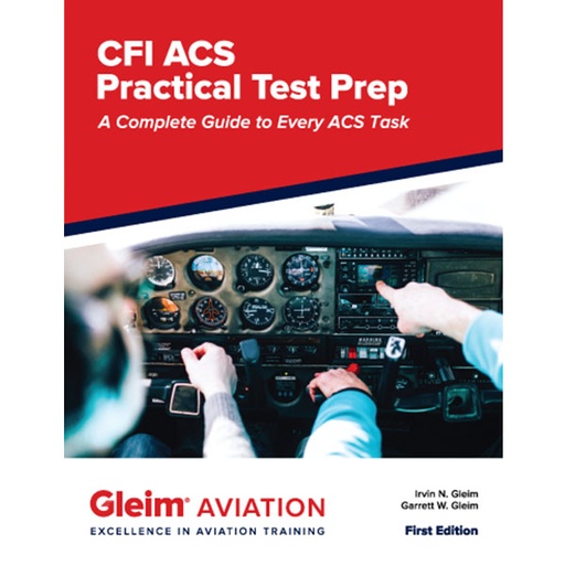 [RX1-13-26546] Gleim Certified Flight Instructor CFI Practical Test Prep