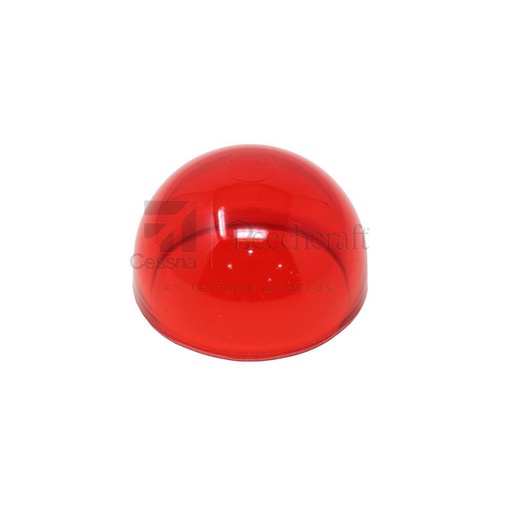 [RX5-W1284-R] ANTI- COLLISION LENS, RED