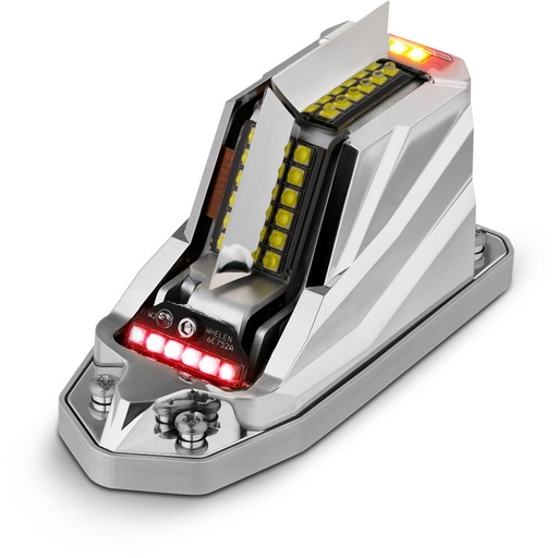 [RX1-11-21137] Whelen Wingtip Assembly - Orion 650E with Ground Recognition Light (Certified) - Position Light/Green Ground Recognition/White Anti-Collision - 28 VDC