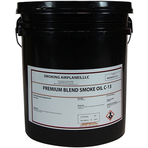 [RX1-05-06949] Smoke Oil Premium Blend C-13 5 Us Gallon