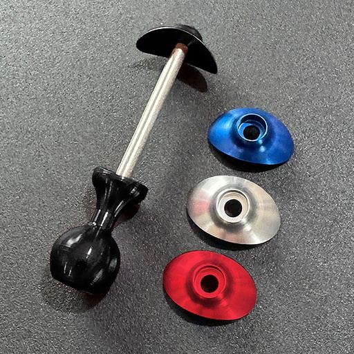 [RX1-05-33398] PKG 6061 Mirror Bolt-On Ball-End Kit Incl Fairing (Black)