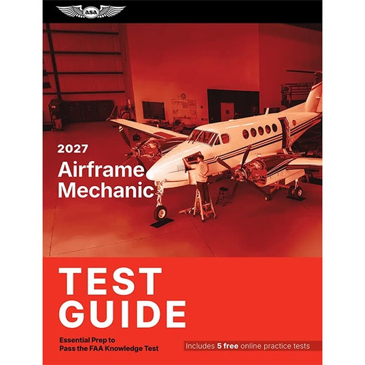 [RX1-13-32321-27] ASA AMT Airframe Test Guide 2027