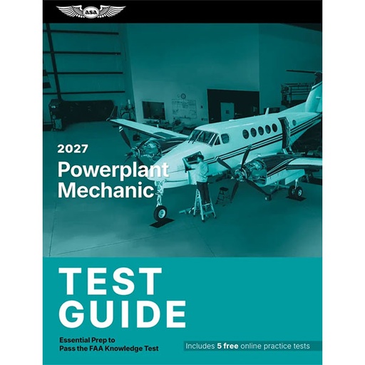 [RX1-13-32322-27] ASA AMT Powerplant Test Guide 2027