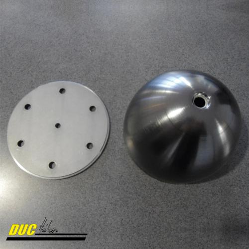 [RX1-05-11523] DUC Spinner & Mount Plate 140MM 01-70-026