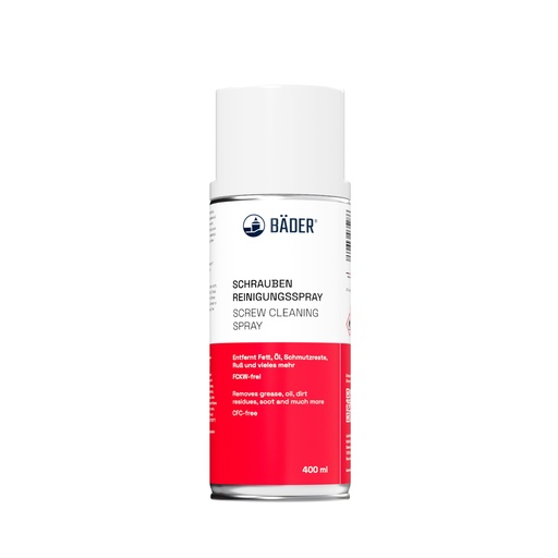 [RX7-10066-SP.4] Lackfabrik Bäder Screw Cleaning Spray Spray Can 400 ml