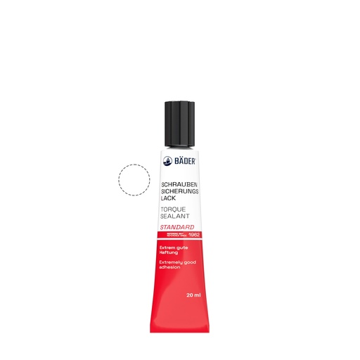 [RX7-10081-T.02] Lackfabrik Bäder Torque Sealant Standard Transparent Tube 20 ml
