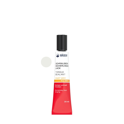 [RX7-11000f-T.02] Lackfabrik Bäder Torque Sealant Fast Dry White Tube 20 ml