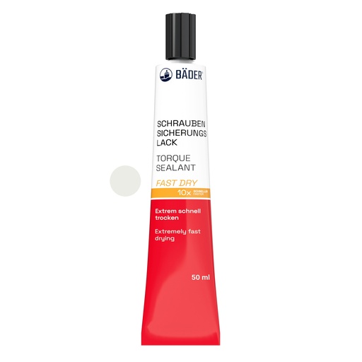 [RX7-11000f-T.05] Lackfabrik Bäder Torque Sealant Fast Dry White Tube 50 ml