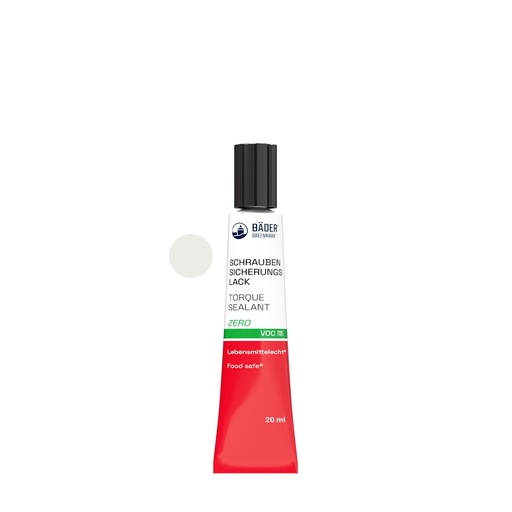 [RX7-11000w-T.02] Lackfabrik Bäder Torque Sealant Zero White Tube 20 ml