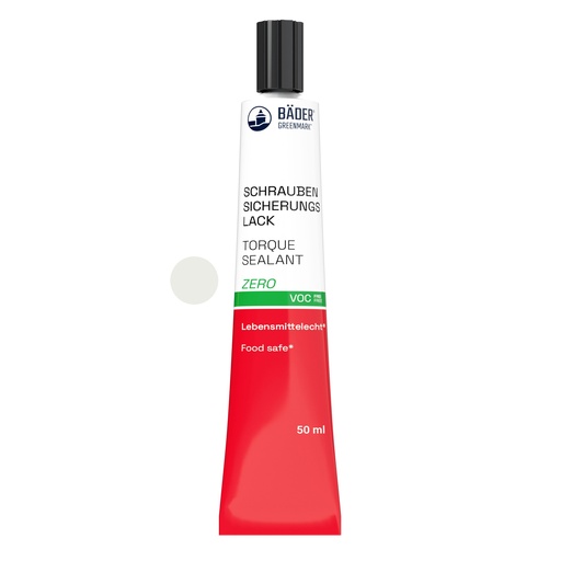 [RX7-11000w-T.05] Lackfabrik Bäder Torque Sealant Zero White Tube 50 ml