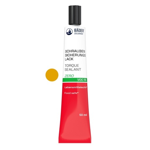 [RX7-12000w-T.05] Lackfabrik Bäder Torque Sealant Zero Yellow Tube 50 ml