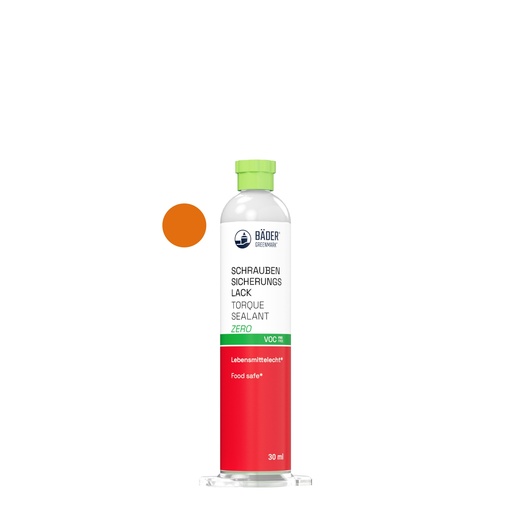 [RX7-12200w-KAR.03] Lackfabrik Bäder Torque Sealant Zero Orange Cartdridge 30 ml