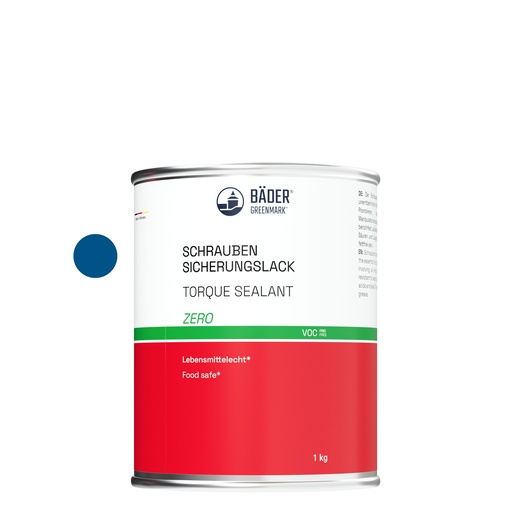 [RX7-14000w-D1] Lackfabrik Bäder Torque Sealant Zero Blue Can 1 kg