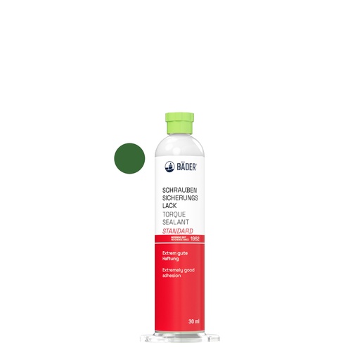 [RX7-15000-KAR.03] Lackfabrik Bäder Torque Sealant Standard Green Cartdridge 30 ml