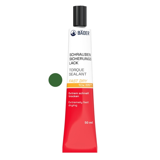 [RX7-15000f-T.05] Lackfabrik Bäder Torque Sealant Fast Dry Green Tube 50 ml