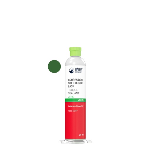 [RX7-15000w-KAR.03] Lackfabrik Bäder Torque Sealant Zero Green Cartdridge 30 ml