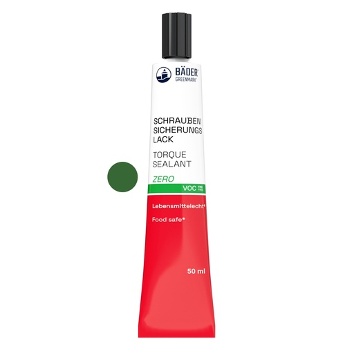[RX7-15000w-T.05] Lackfabrik Bäder Torque Sealant Zero Green Tube 50 ml
