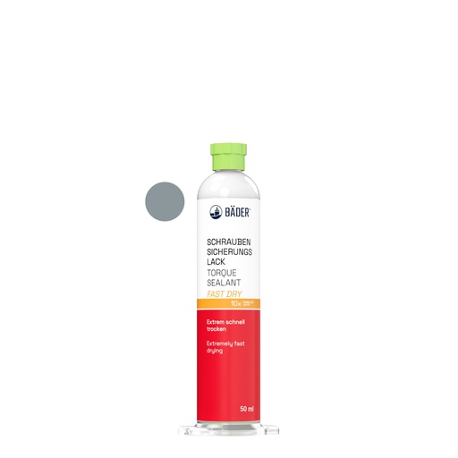 [RX7-17000f-KAR.05] Lackfabrik Bäder Torque Sealant Fast Dry Grey Cartdridge 50 ml