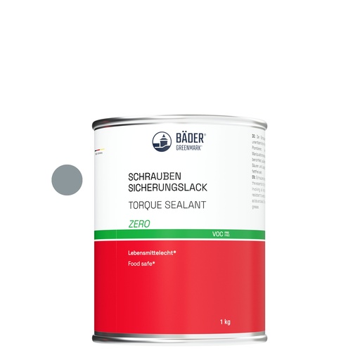 [RX7-17000w-D1] Lackfabrik Bäder Torque Sealant Zero Grey Can 1 kg