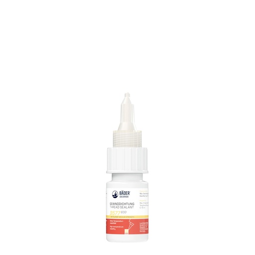 [RX7-72000-TF.01] Lackfabrik Bäder Thread Sealant B577 Eco Yellow Medium strength Bottle 10 ml