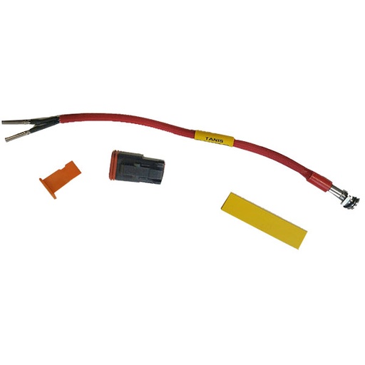 [RX1-05-14759] Tanis Indicator Light LED 8MM - 6 Inch Lead With Socket Connector - 230 Volt Talp-06-2