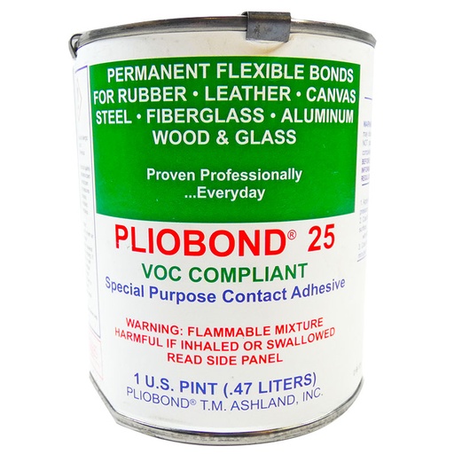 [RX1-99-02455] Pliobond 25 Lv Pint - Expired