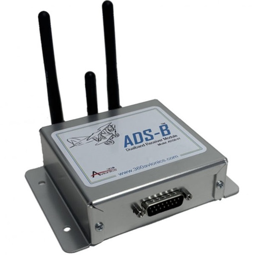 [RX1-11-21359] 360 Avionics ADSB-01 Dual band ADSB receiver