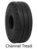 [RX1-06-01044] Aero Classic Solid Tailwheel Tire 6X2