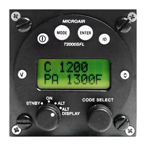[RX1-11-21414] Microair Avionics T2000SFL Combo Harness Coax AV 22 Antenna