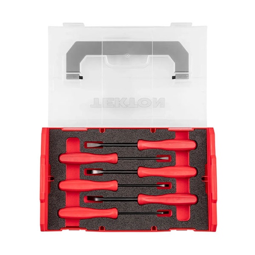 [RX1-12-07028] Tekton - Mini Pry Bar Set With Mini Stacking Tool Box (6-Piece)