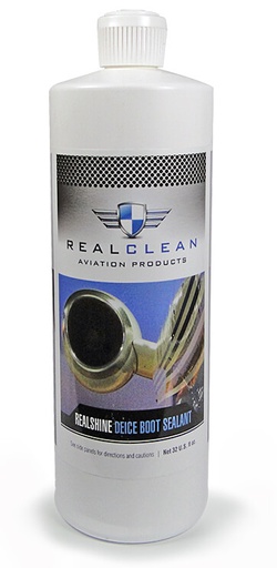 [RX1-09-03771] Realclean Real Shine De-Ice Boot Sealant 32Oz