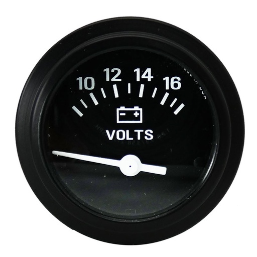 [RX1-10-01640] 2 Volt Meter Round Only VM030