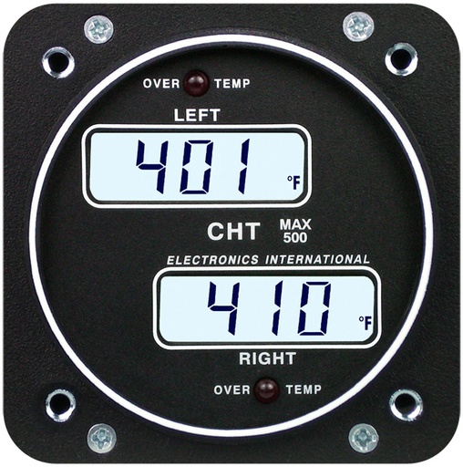 [RX1-10-02735] ELECTRONICS INTERNATIONAL CC-1P PRIMARY DUAL CHANNEL CHT